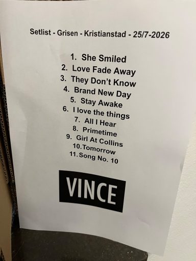 Setlist